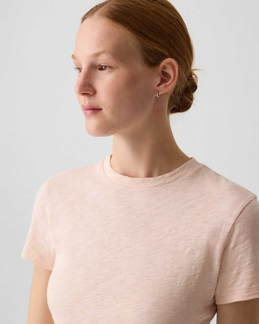 Tiny Tee in Organic Slub Cotton