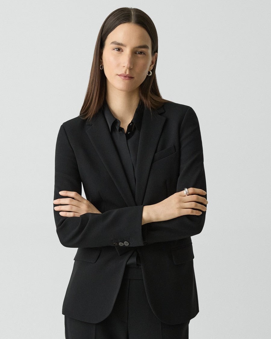 Staple Blazer in Admiral Crepe