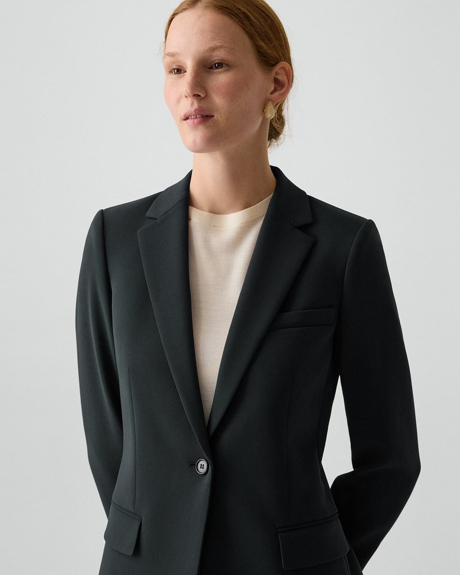 Staple Blazer in Admiral Crepe