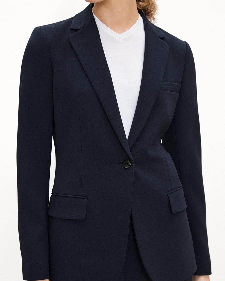 Staple Blazer in Admiral Crepe