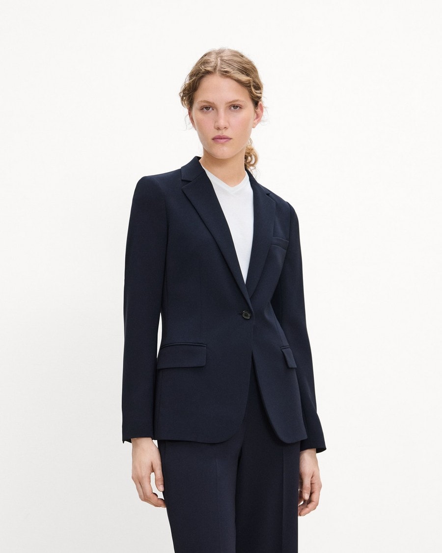 Staple Blazer in Admiral Crepe