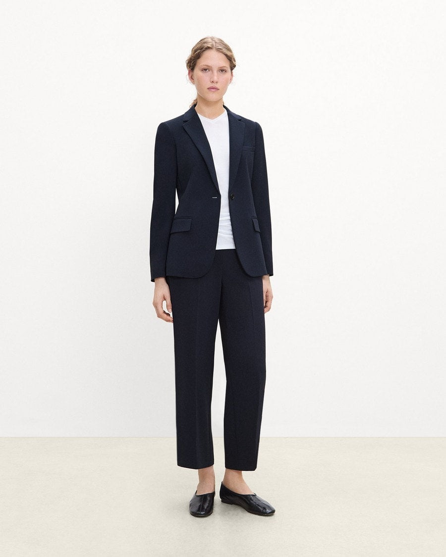 Staple Blazer in Admiral Crepe