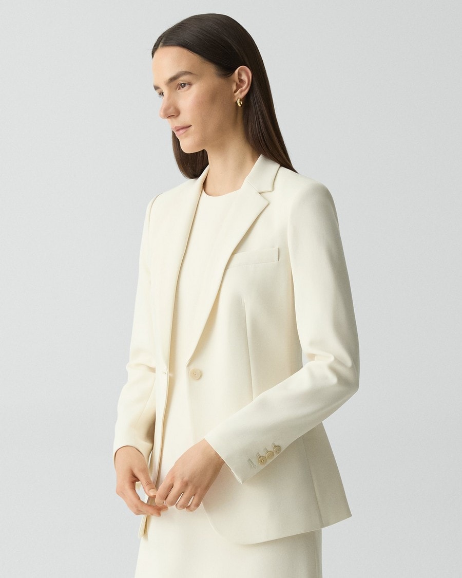 Staple Blazer in Admiral Crepe