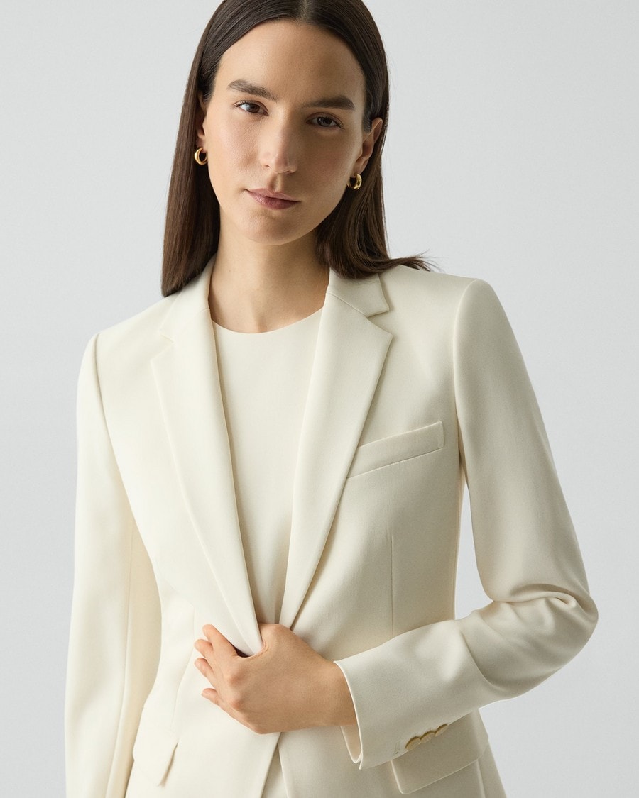 Staple Blazer in Admiral Crepe