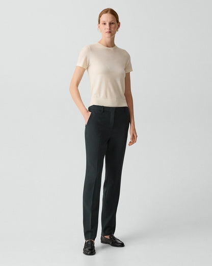 Treeca Full Length Pant in Admiral Crepe