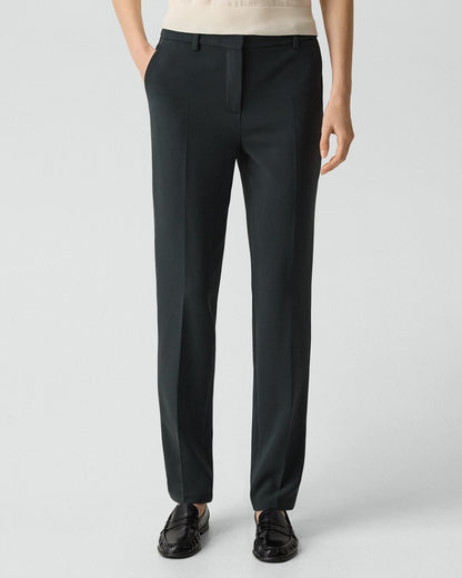 Treeca Full Length Pant in Admiral Crepe