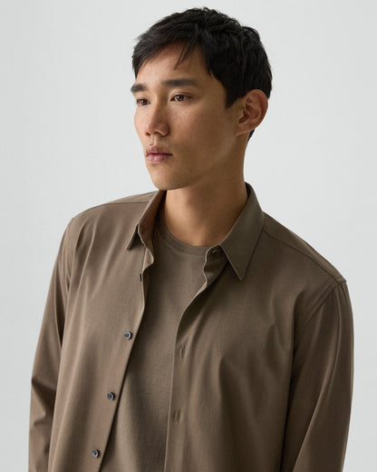 Sylvain Shirt in Structure Knit