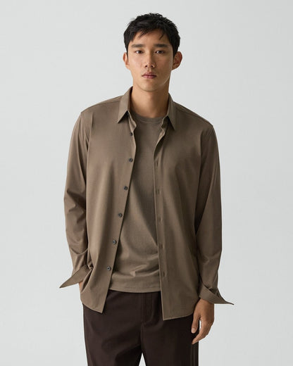Sylvain Shirt in Structure Knit