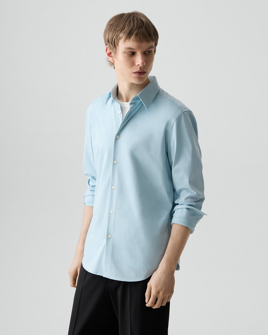 Sylvain Shirt in Structure Knit