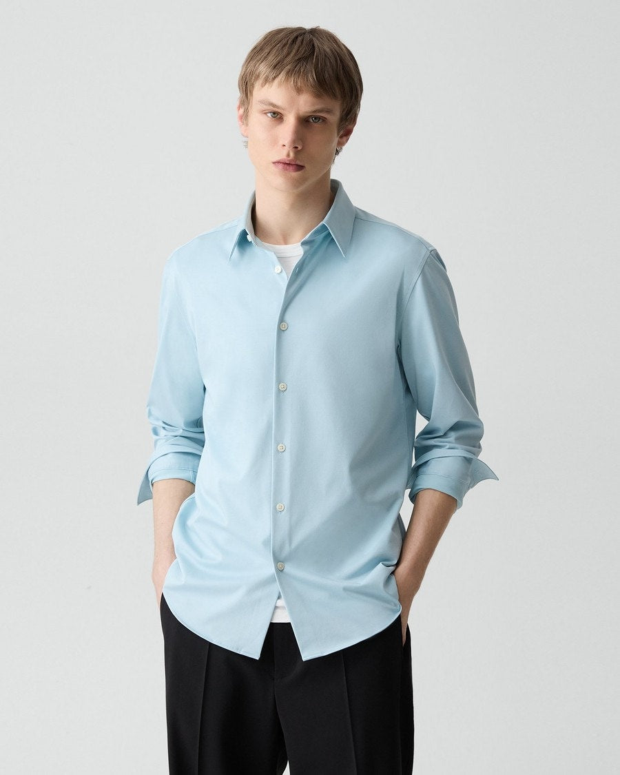 Sylvain Shirt in Structure Knit