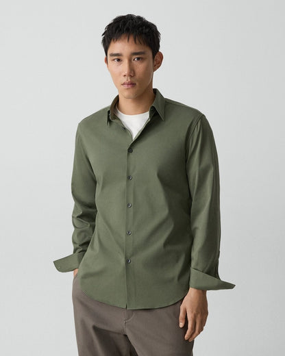 Sylvain Shirt in Structure Knit