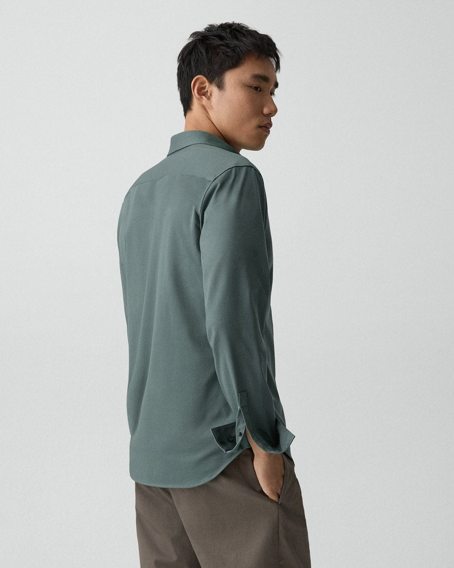 Sylvain Shirt in Structure Knit