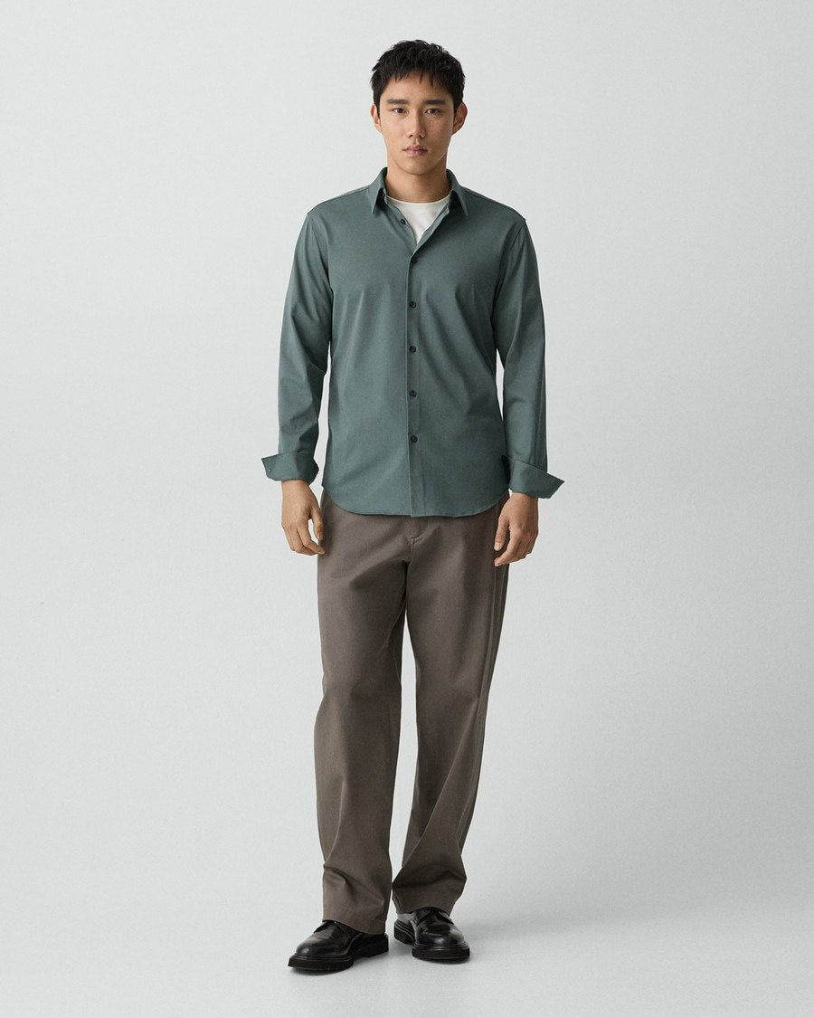 Sylvain Shirt in Structure Knit