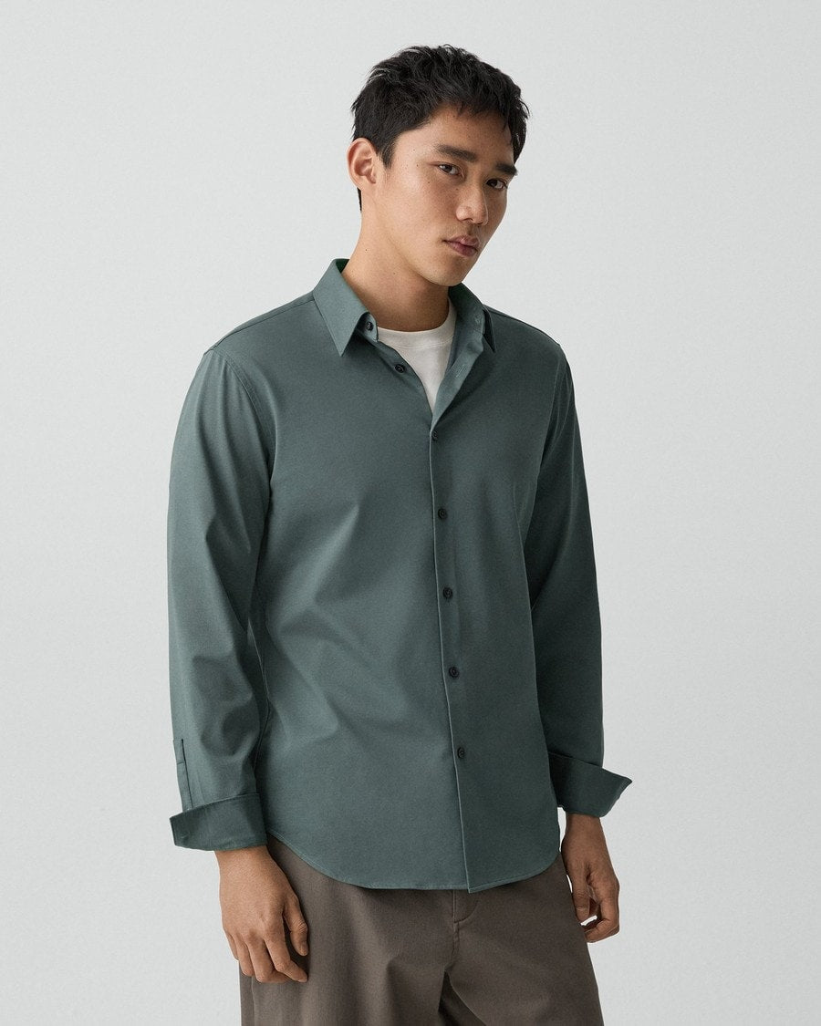 Sylvain Shirt in Structure Knit