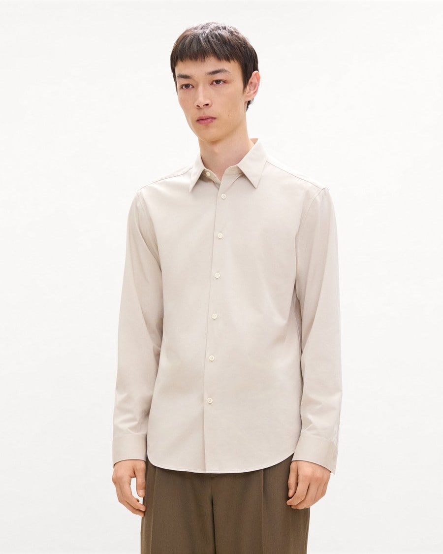 Sylvain Shirt in Structure Knit