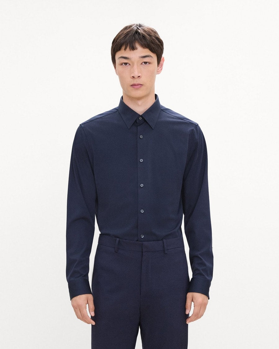 Sylvain Shirt in Structure Knit