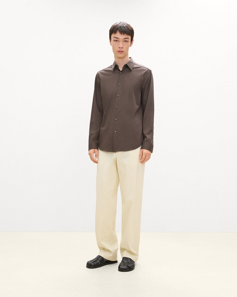 Sylvain Shirt in Structure Knit