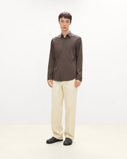 Sylvain Shirt in Structure Knit