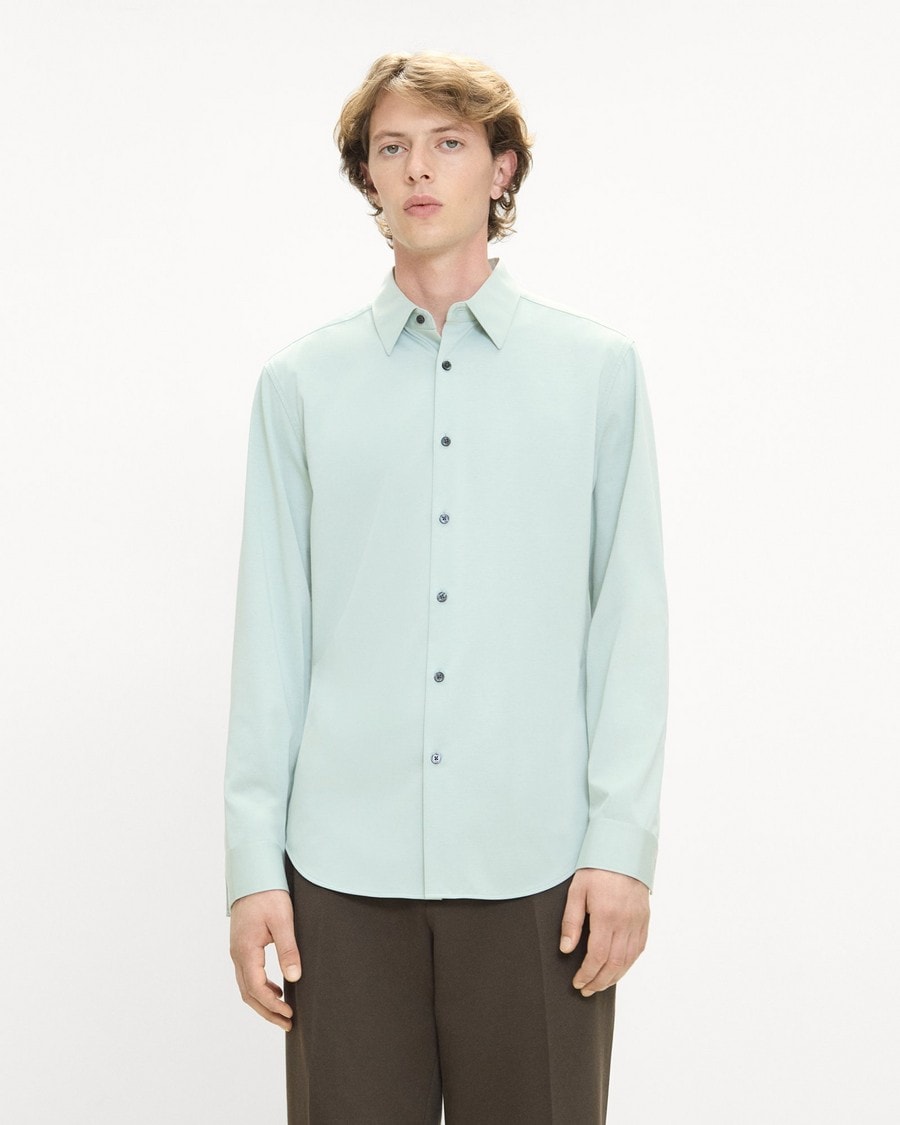 Sylvain Shirt in Structure Knit
