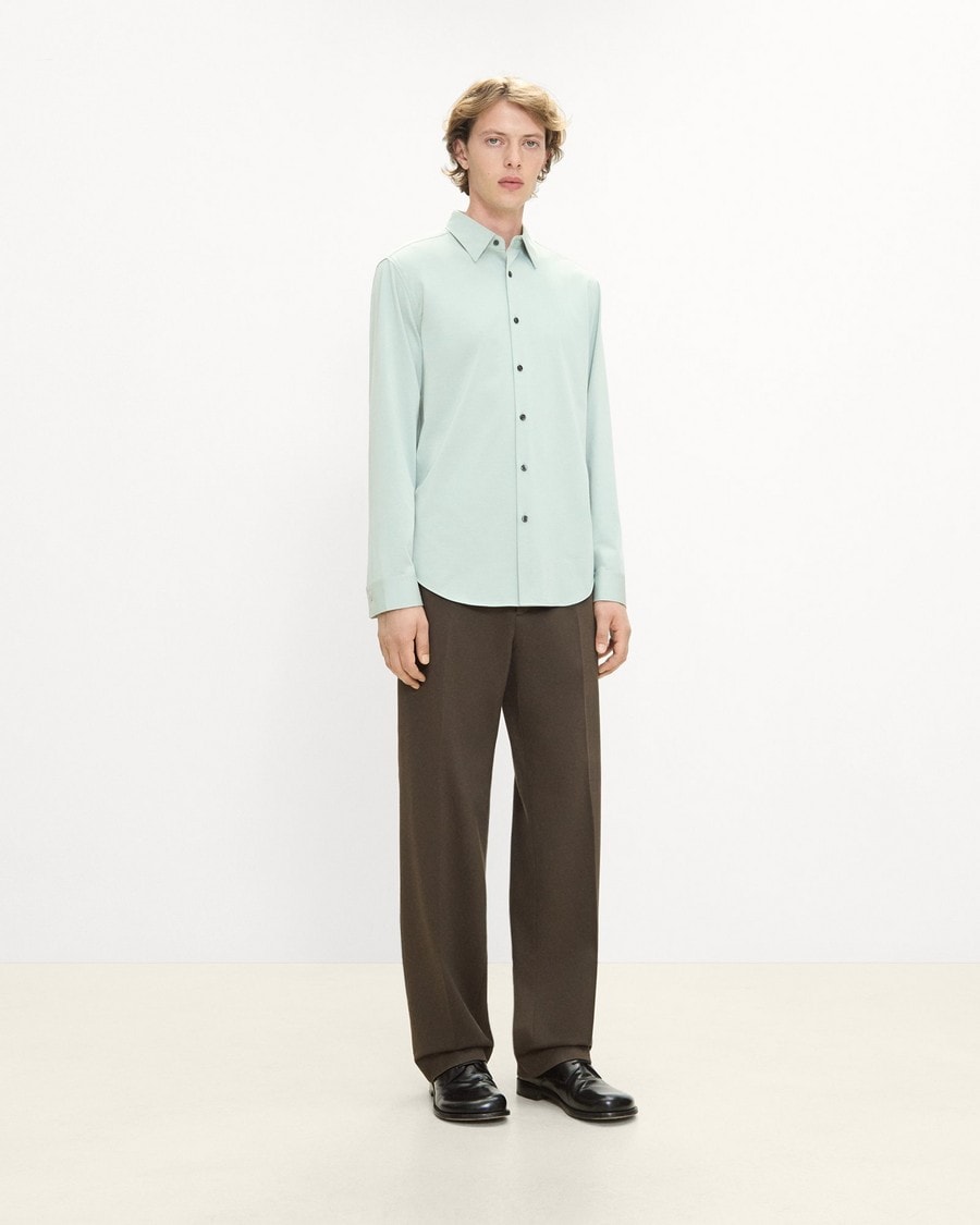 Sylvain Shirt in Structure Knit