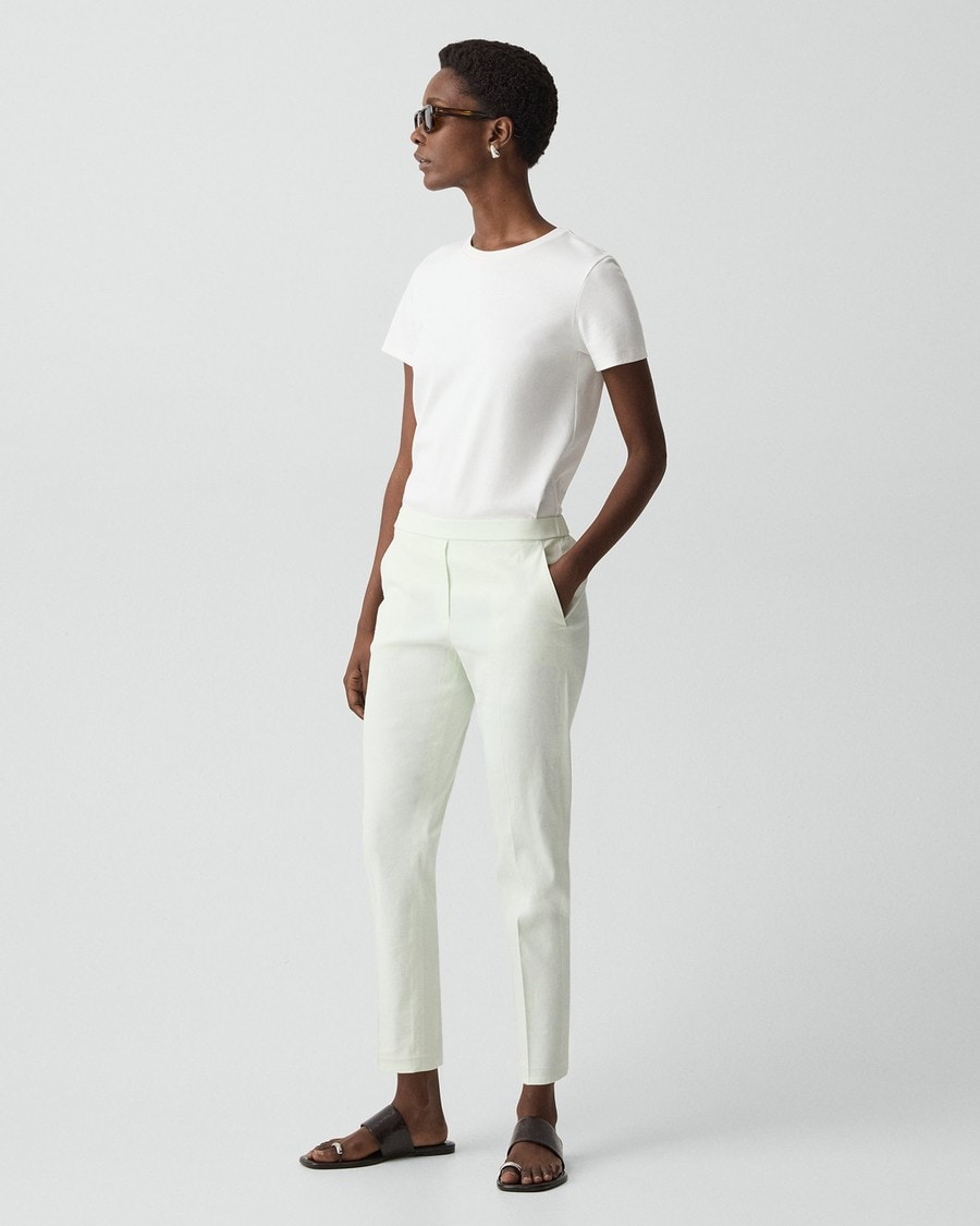 Treeca Pull-On Pant in Good Linen