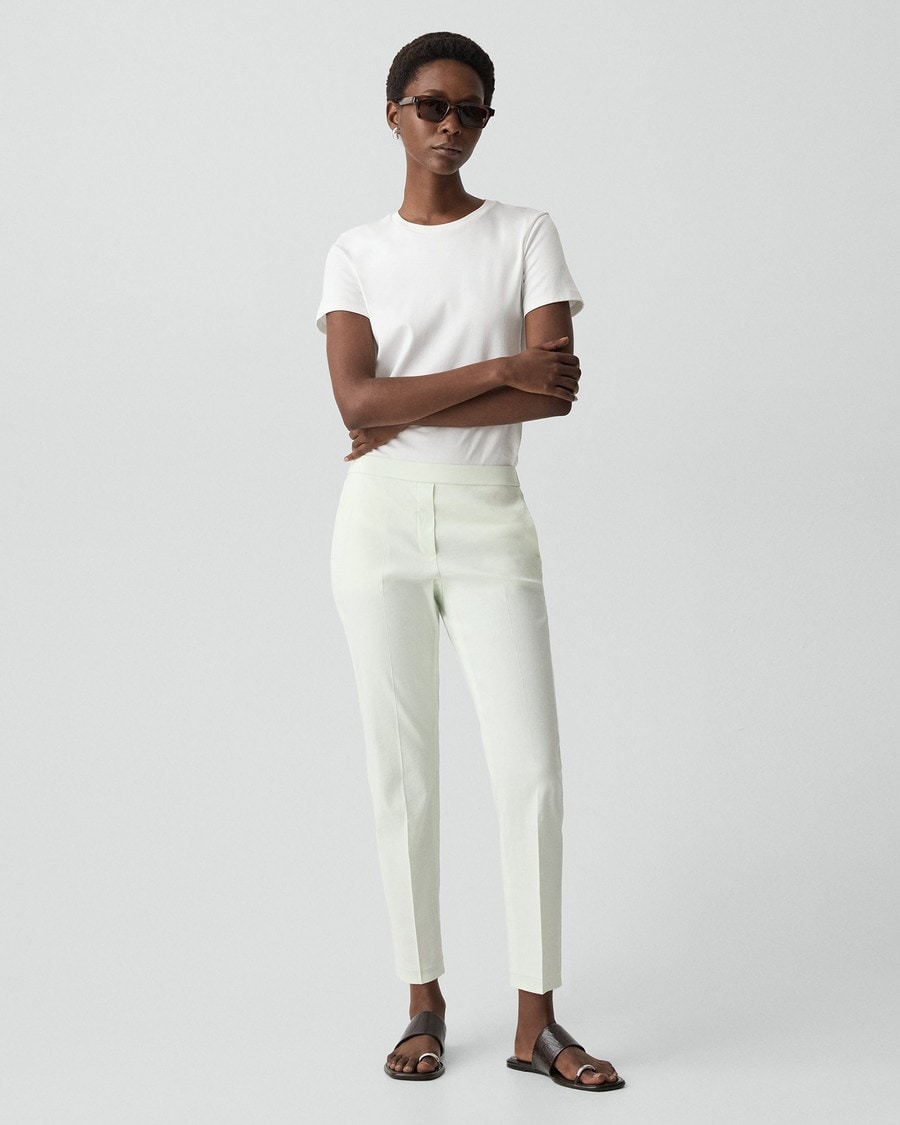 Treeca Pull-On Pant in Good Linen