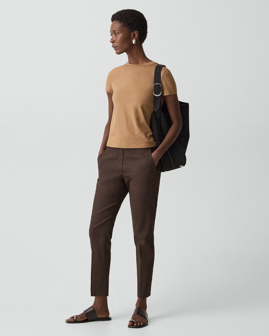 Treeca Pull-On Pant in Good Linen