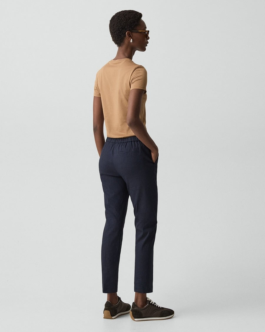 Treeca Pull-On Pant in Good Linen