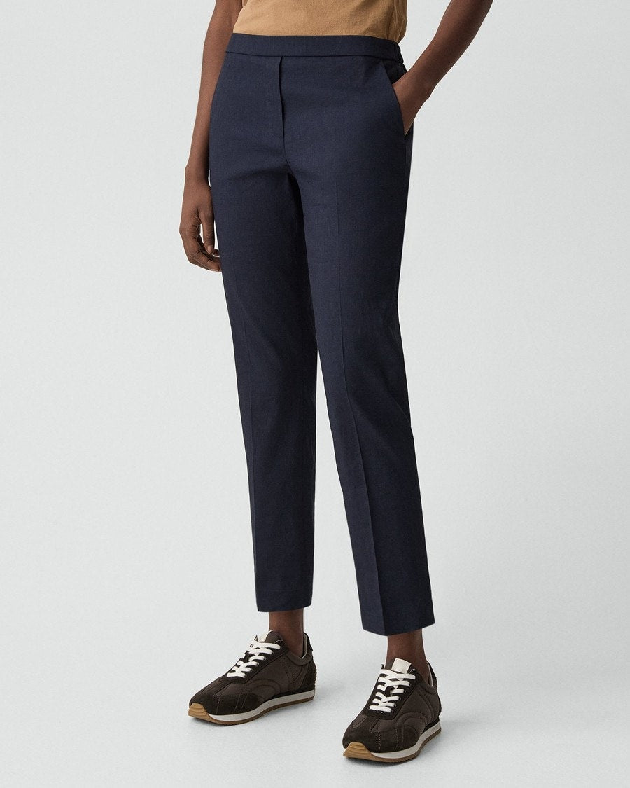 Treeca Pull-On Pant in Good Linen