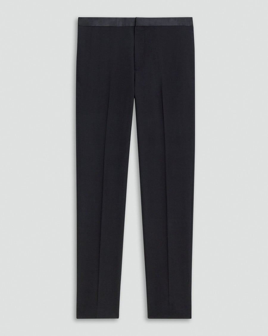 Mayer Tuxedo Pant in Stretch Wool