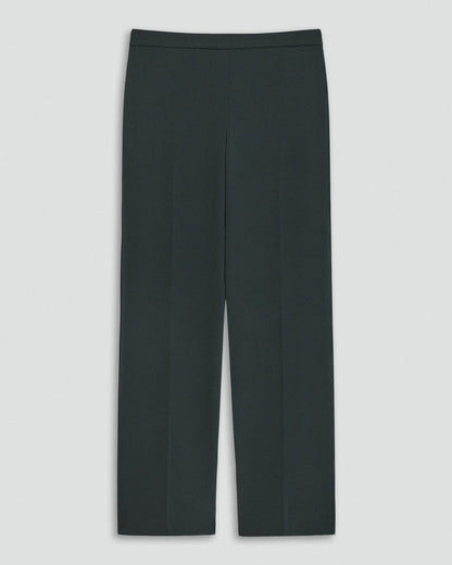 Wide-Leg Pull-On Pant in Admiral Crepe