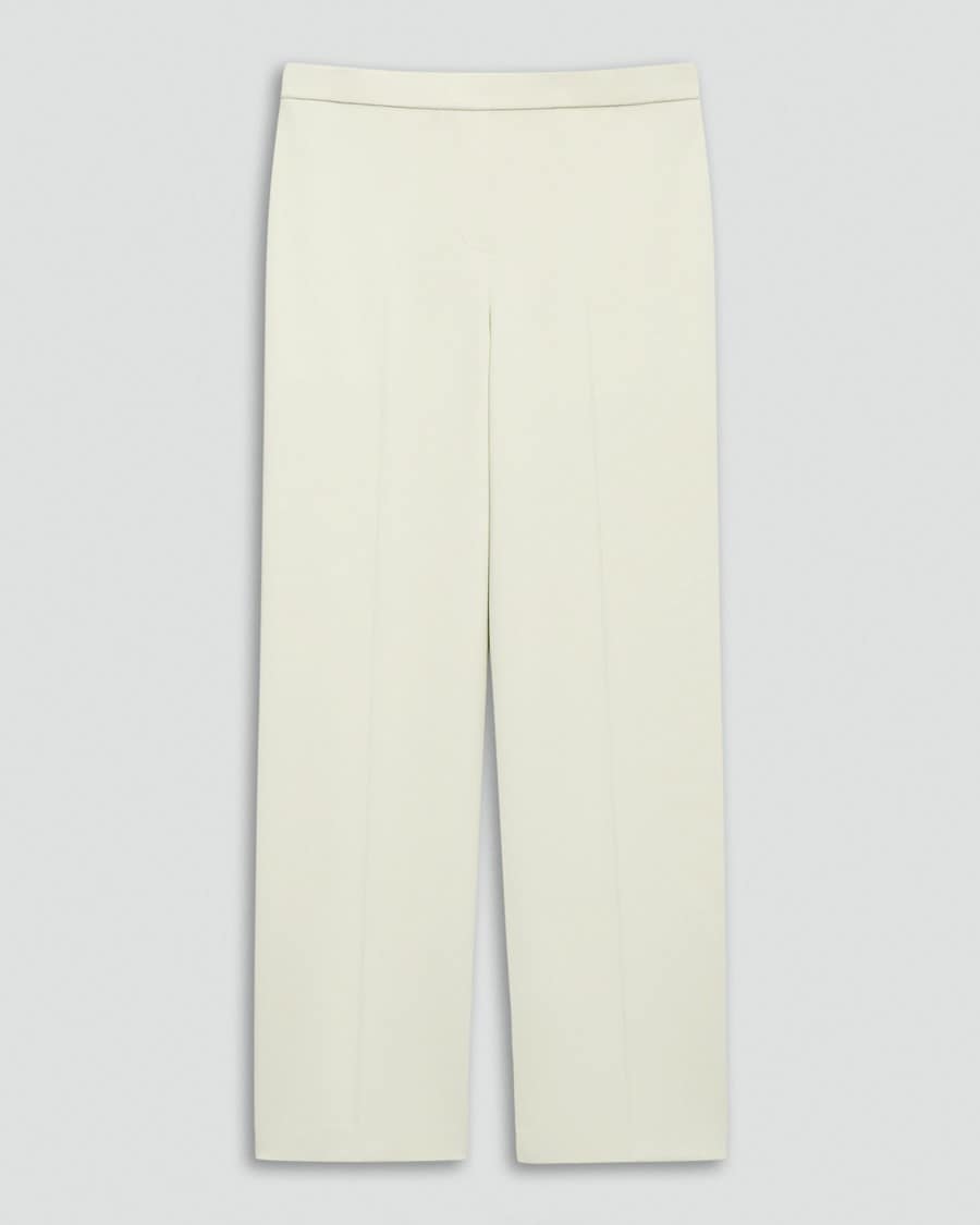 Wide-Leg Pull-On Pant in Admiral Crepe
