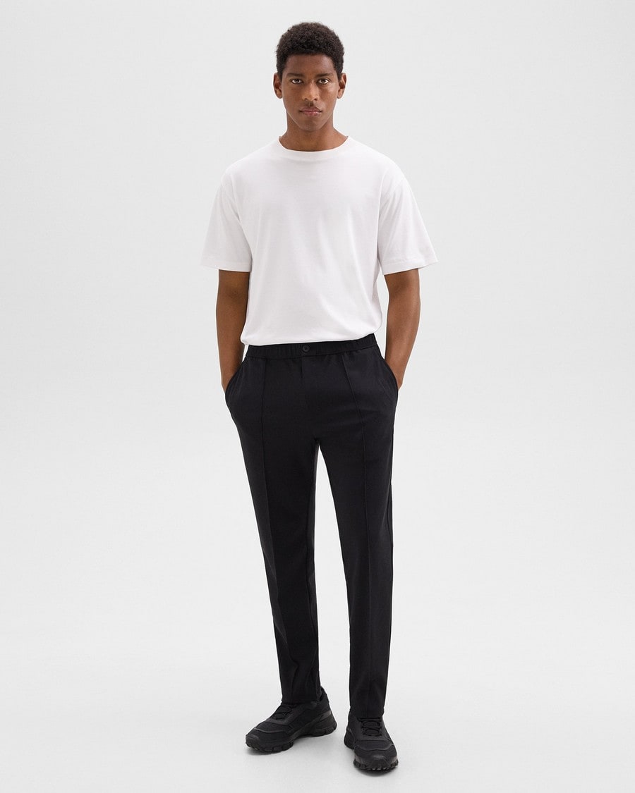 Curtis Drawstring Pant in Precision Ponte