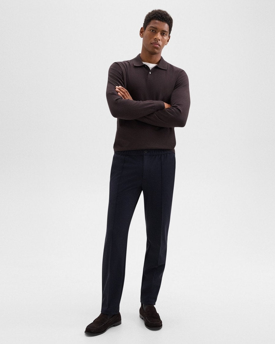 Curtis Drawstring Pant in Precision Ponte