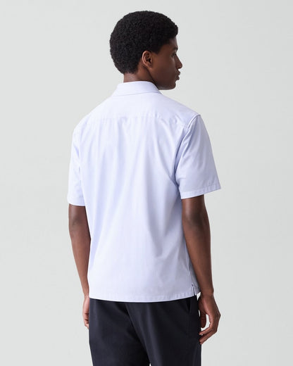Irving Short-Sleeve Shirt in Structure Knit
