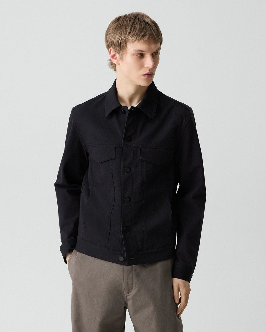 River Trucker Jacket in Neoteric Twill