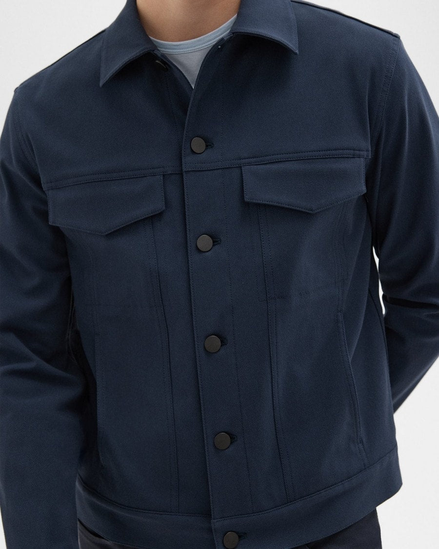 River Trucker Jacket in Neoteric Twill