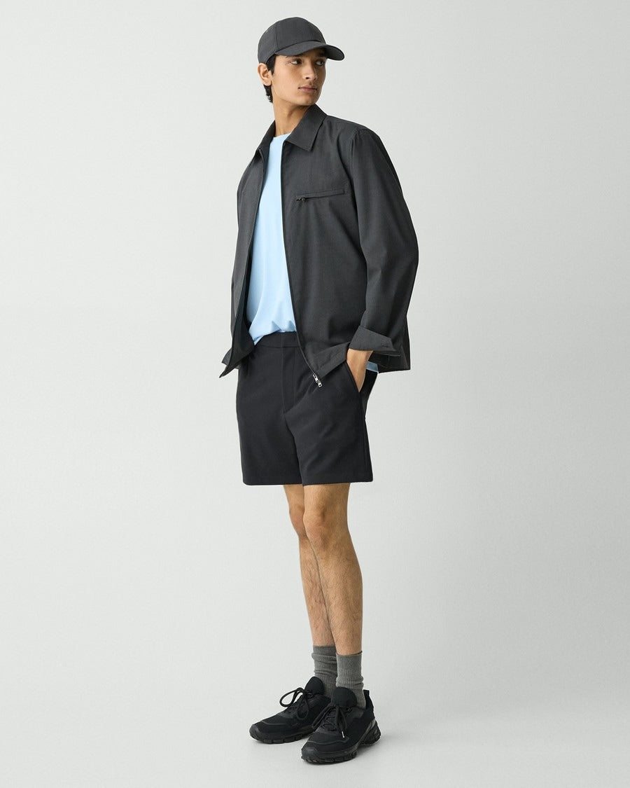 Curtis Drawstring Short in Precision Ponte