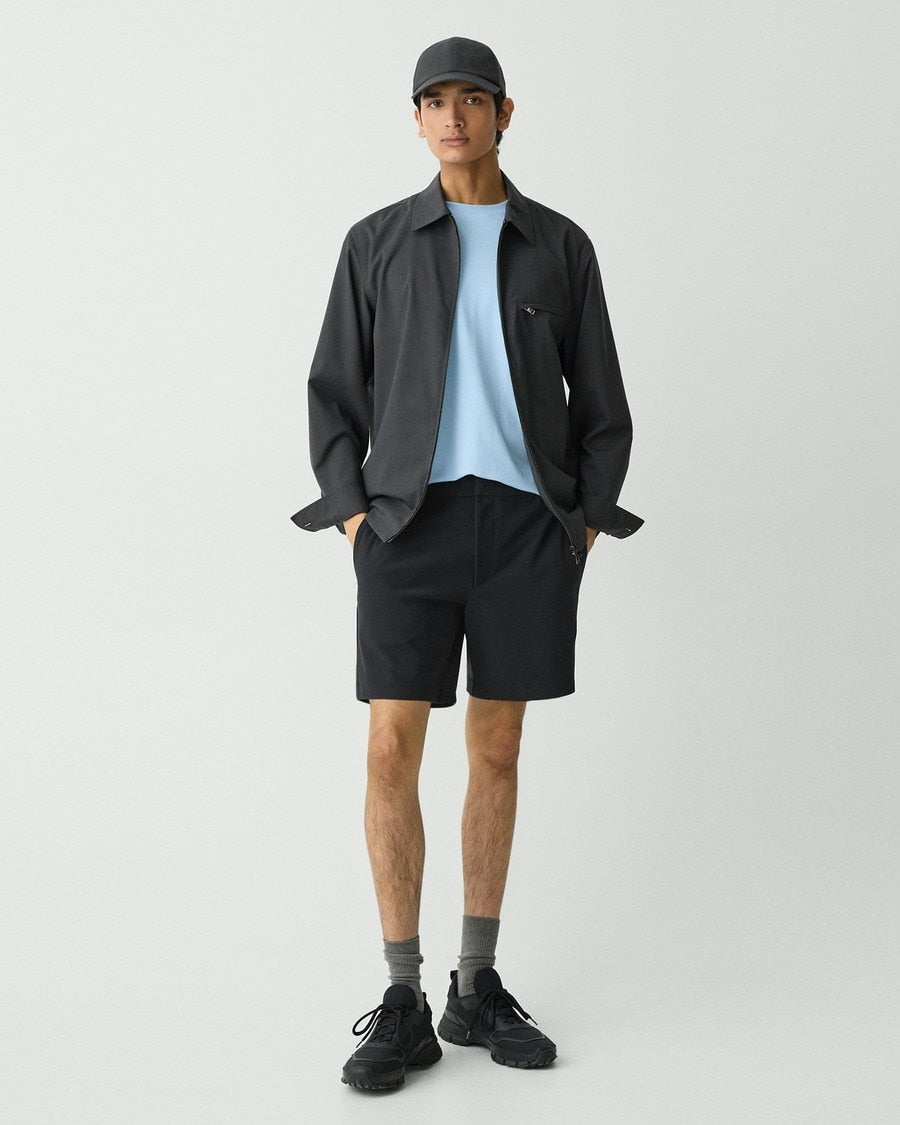 Curtis Drawstring Short in Precision Ponte