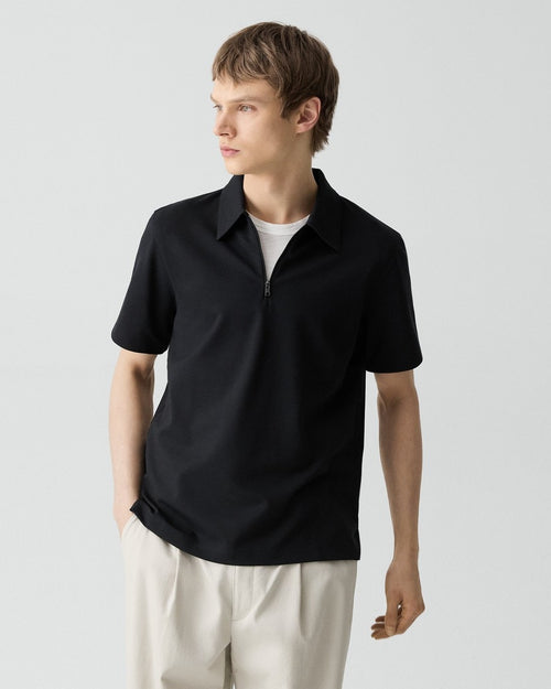 Ryder Quarter-Zip Polo in Relay Jersey