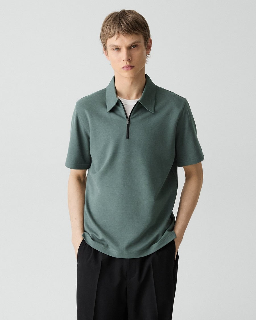 Ryder Quarter-Zip Polo in Relay Jersey