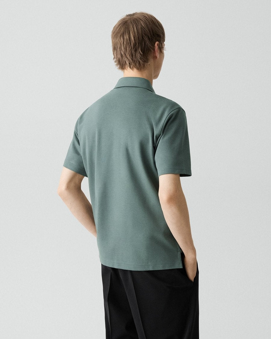 Ryder Quarter-Zip Polo in Relay Jersey