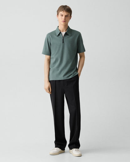 Ryder Quarter-Zip Polo in Relay Jersey