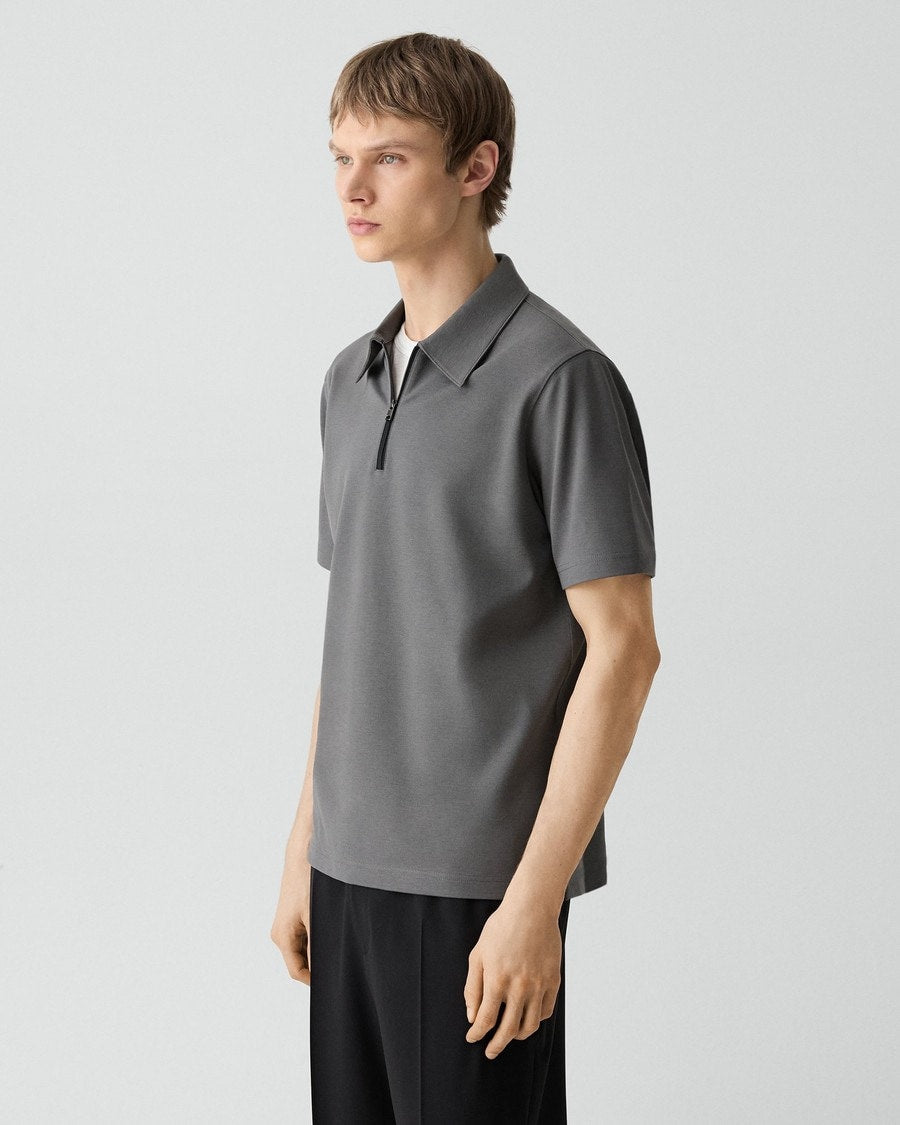 Ryder Quarter-Zip Polo in Relay Jersey