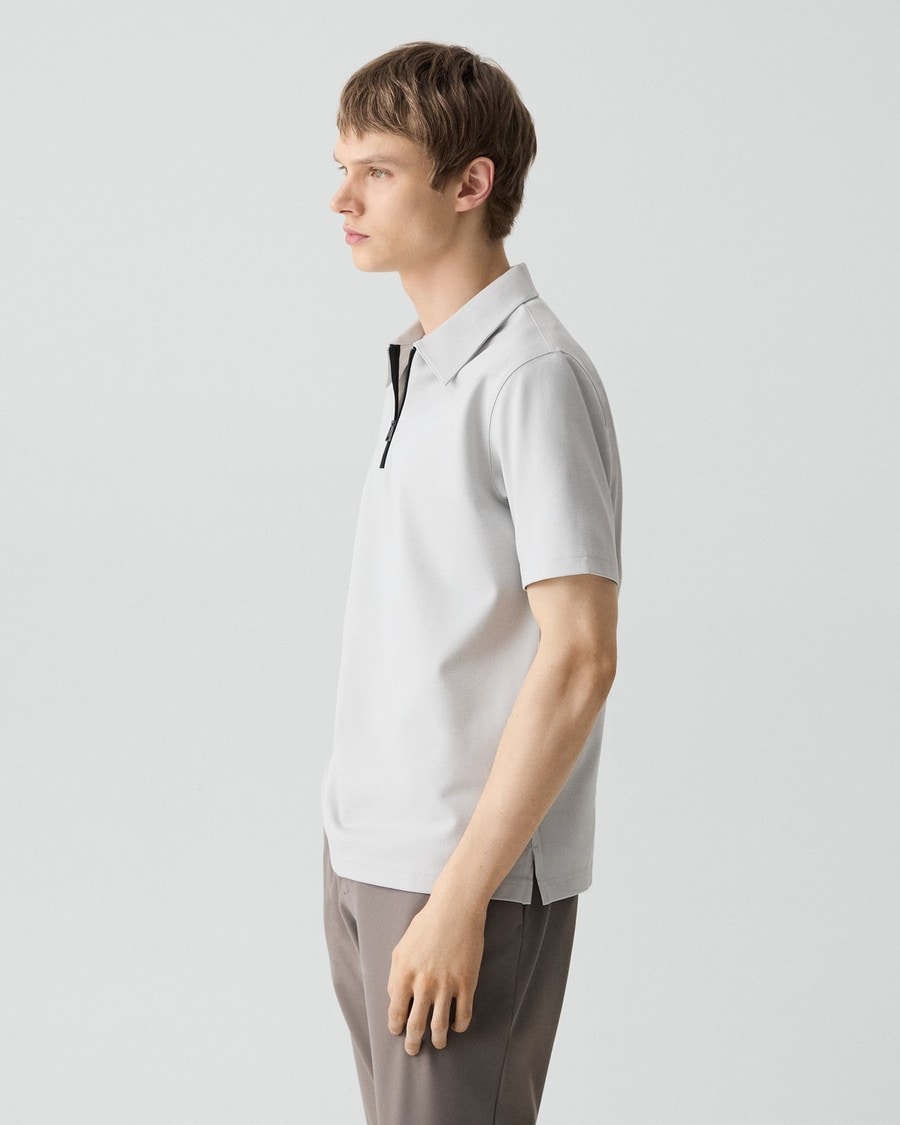 Ryder Quarter-Zip Polo in Relay Jersey