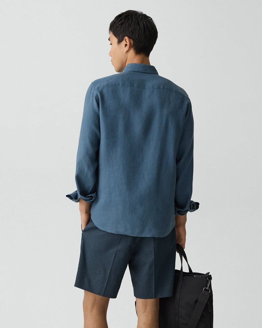 Irving Shirt in Relaxed Linen