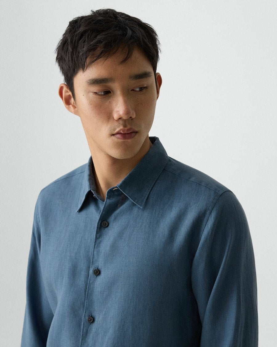 Irving Shirt in Relaxed Linen