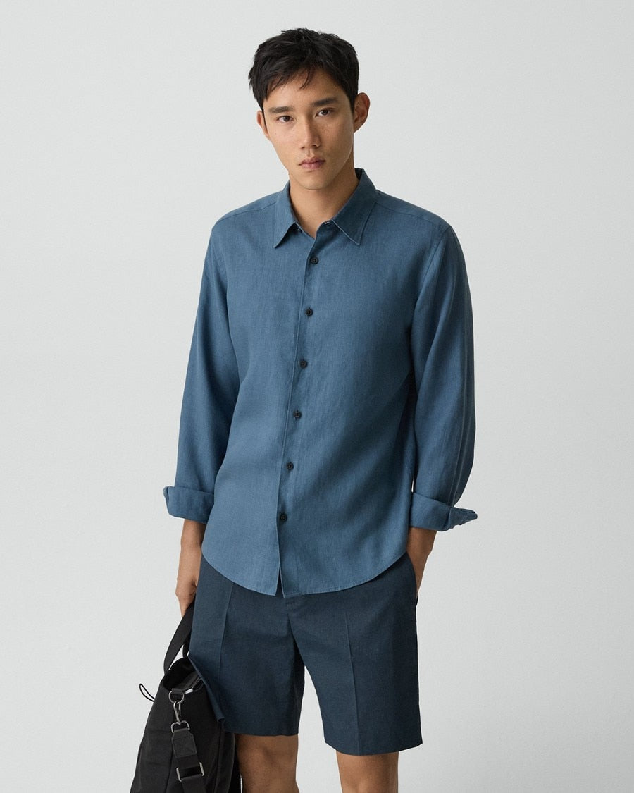 Irving Shirt in Relaxed Linen
