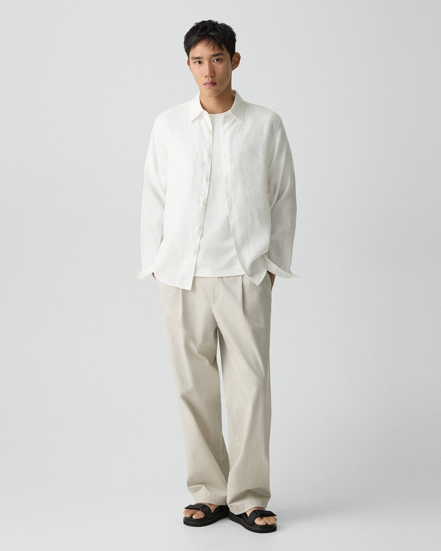 Irving Shirt in Relaxed Linen