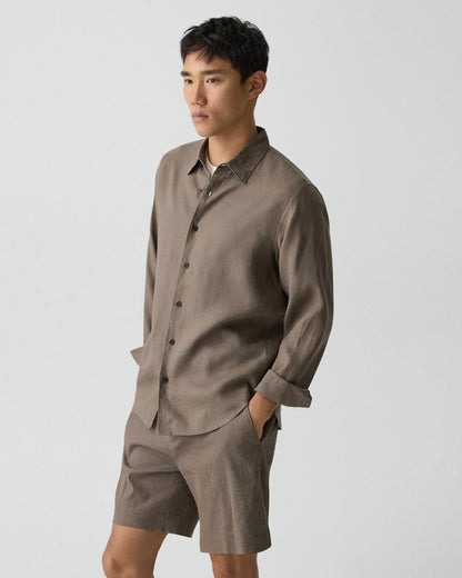 Irving Shirt in Relaxed Linen